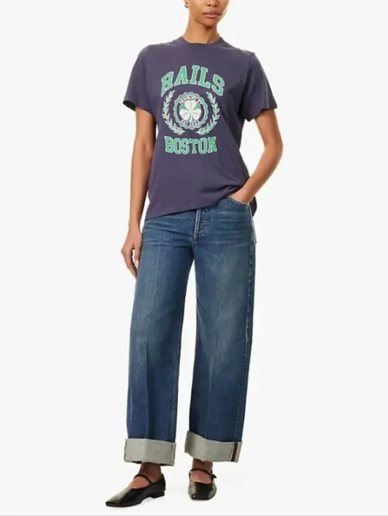 Rails Boston Boyfriend Graphic Print T-shirt - Picture 4 of 9